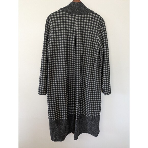 Alembika Duster Cardigan Jacket Long Open Lagenlook Cozy Oversized Size 2 / 8-10 - Picture 6 of 9